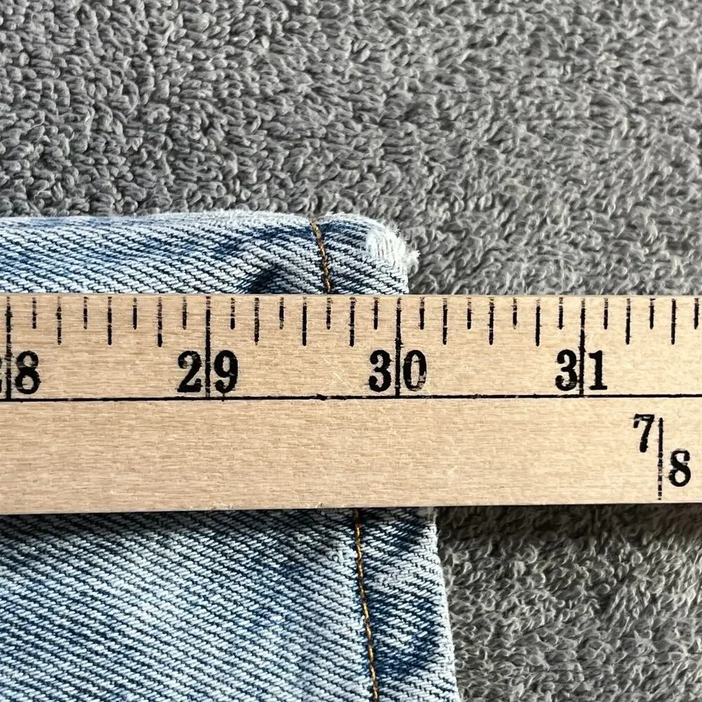 Vintage Levi's 550 Jeans Mens 38X30 Blue Acid Wash Denim Tapered Relaxed Fit 90s